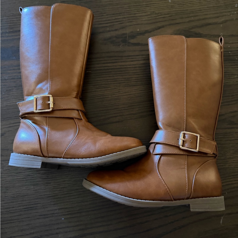 Children’s Place Brown High Boots with Buckle